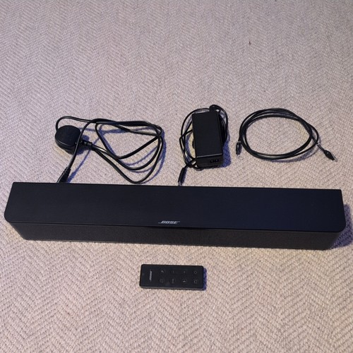 Bose solo soundbar black - ii,