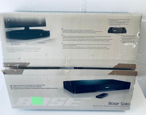 Bose solo sound system - bose,